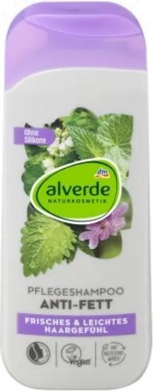 Immagine prodotto dm alverde Shampoo Anti Fett Bio-Brennnessel, Bio-Zitronenmelisse (200 ml, Shampoo liquido)