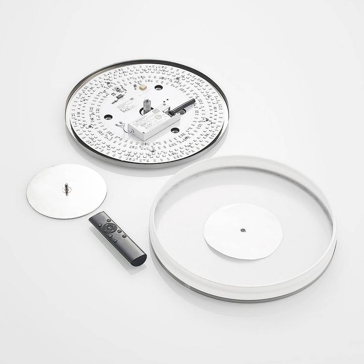 Image du produit Lindby Fjella Plafonnier à LED changeur de couleur RGB-CCT (1350 lm)