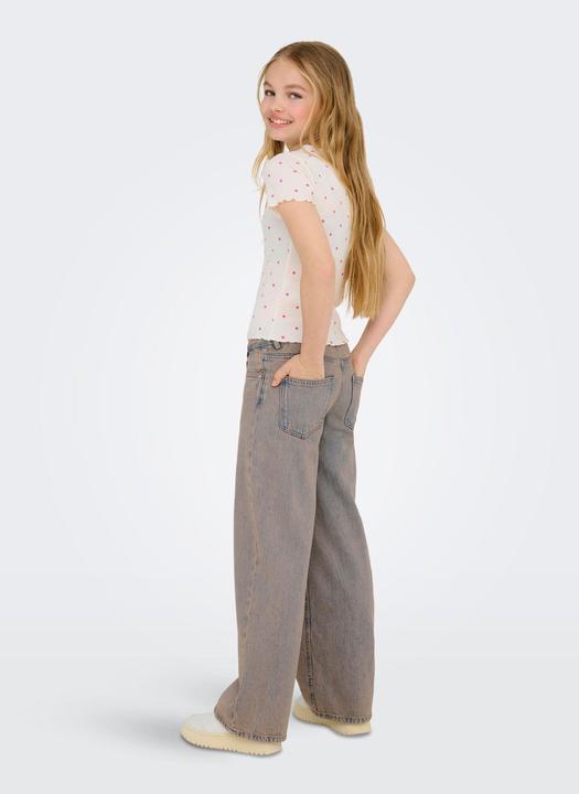 Actual product image Only KOGBAXTER Hohe Taille Weiter Beinschnitt Jeans Jeans mit weitem Bein (140)