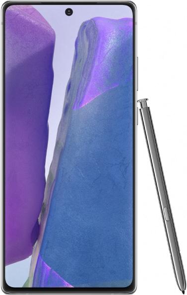 Produktbild Samsung Galaxy Note 20 Snapdragon (256 GB, Mystic Gray, 6.70", Dual SIM, 12 Mpx, 5G)