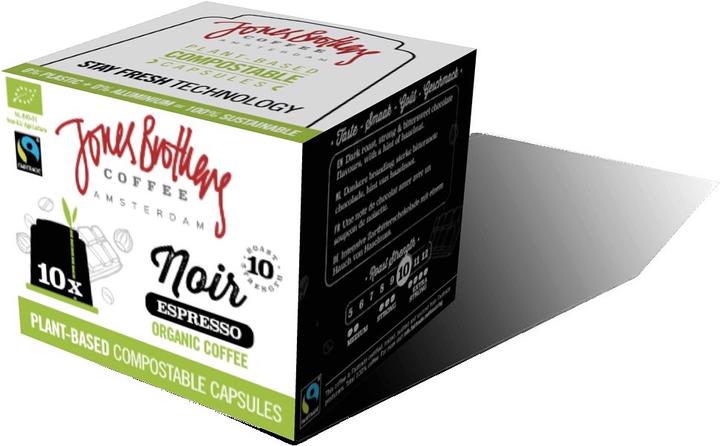 Image du produit Jones Brothers Coffee Noir compostable (10 x Port.)