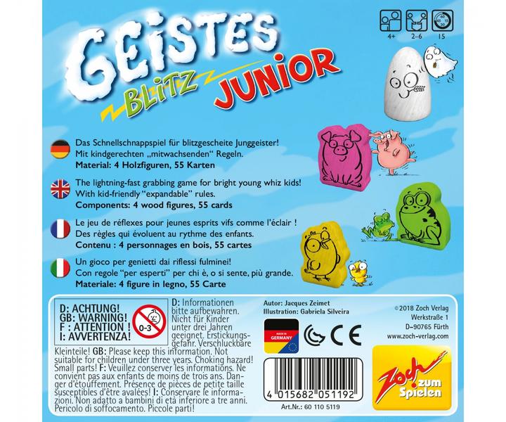 Produktbild Zoch Geistesblitz Junior (Deutsch, Französisch, Italienisch, Englisch)