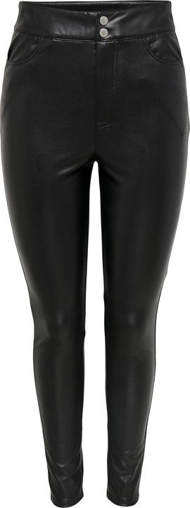 Actual product image Only Zip Faux Leather Trousers (XXS)