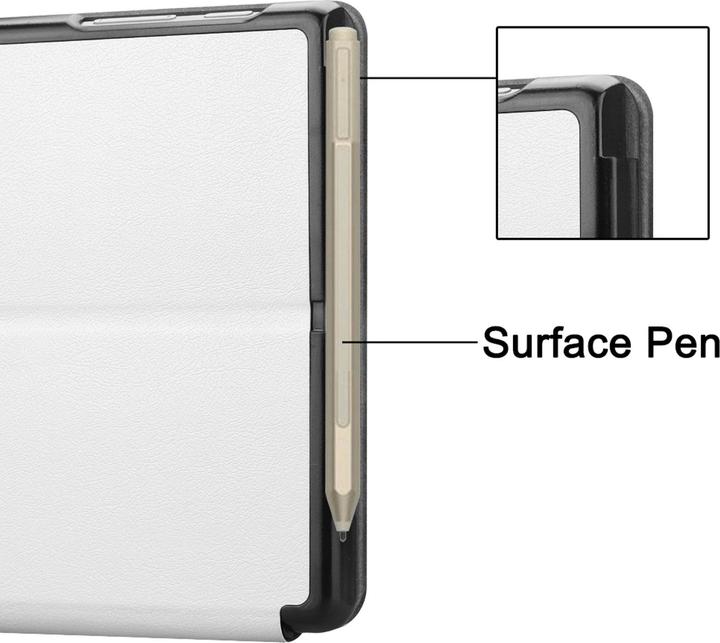 Actual product image Lobwerk Cover for Microsoft Surface Go/Go2 2-in-1 Tablet 10 inch Slim Case Case with Auto Sleep/Wake (X)