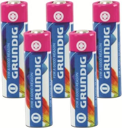 Actual product image Grundig Special battery 27 A alkaline-M (5 pcs., A27, 28 mAh)