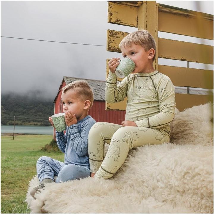 Actual product image Isbjörn Kid's Polarbear Set Baselayer (110)