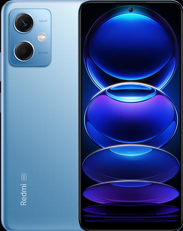 Productafbeelding Xiaomi Redmi Note 12 5G (128 GB, IJsblauw, 6.67", Hybride dubbele SIM, 48 Mpx, 5G)