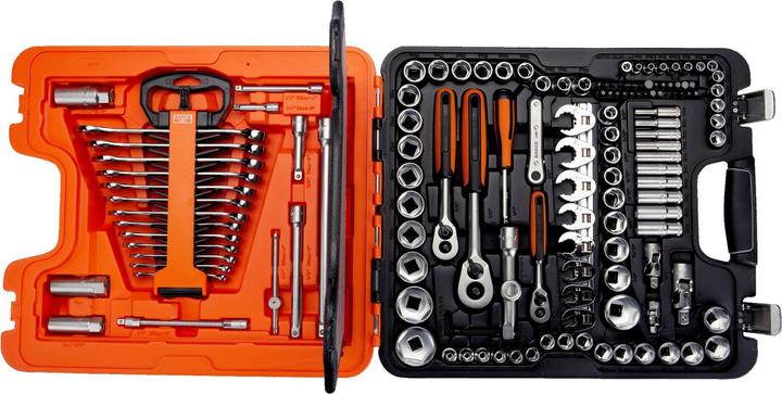 Produktbild Bahco Steckschlüssel-Satz (4 mm, 4.5 mm, 5 mm, 5.5 mm, 6 mm, 7 mm, 8 mm, 9 mm, 10 mm, 11 mm, 12 mm, 13 mm, 14 mm, 15 mm, 16 mm, 17 mm, 18 mm, 19 mm, 21 mm, 22 mm, 23 mm, 24 mm, 27 mm, 32 mm, 34 mm, 3/8", 7/16", 1/2", 9/16", 11/16", 3/4", 13/16", 7/8", 1 3/16")