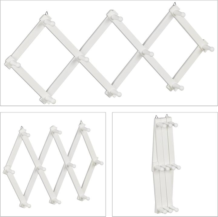 Produktbild Relaxdays Wandgarderobe