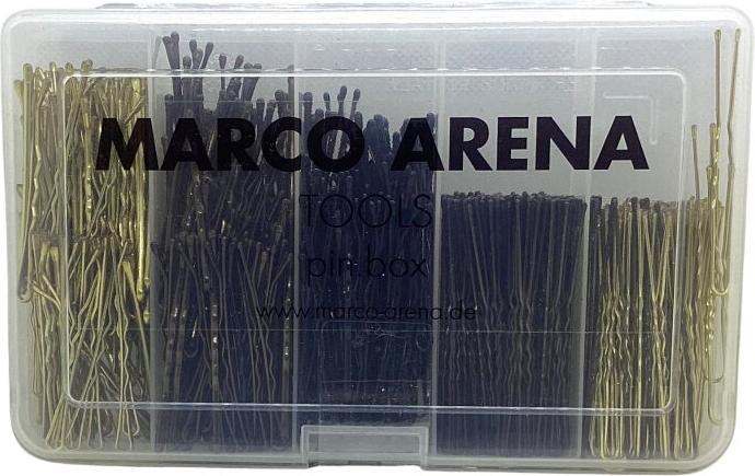 Cosmetic Marco Arena pin box mit 5 Haarklammern (5 Stk.)