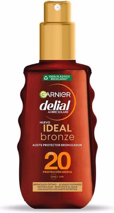 Immagine prodotto Garnier ACEITE PROTECTOR dorado sublime SPF20 vapo 150 ml (Olio abbronzatura, SPF 20, 150 ml)
