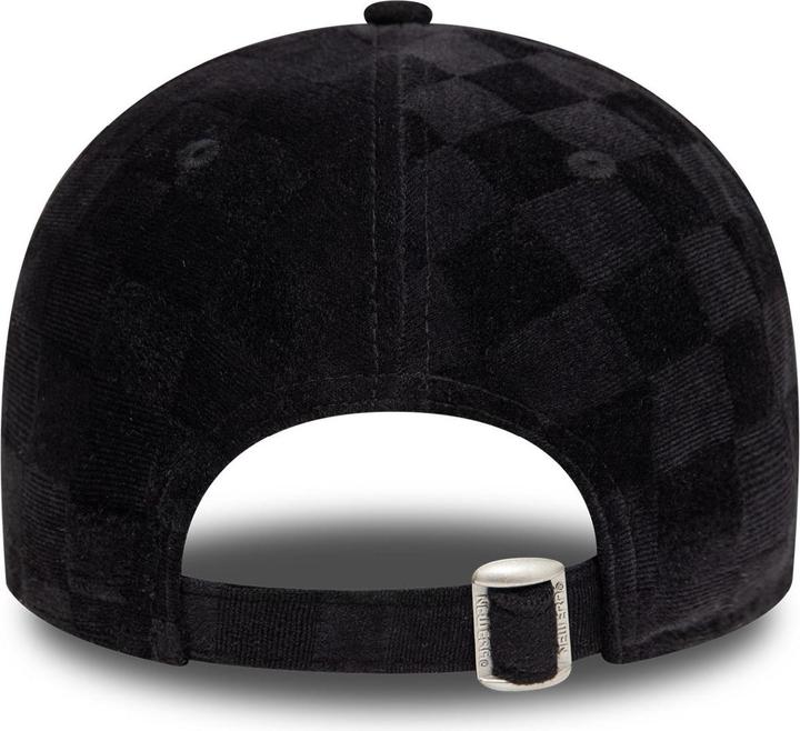 Actual product image New Era 9Forty Strap Cap - Check Los Angeles Lakers Schwarz