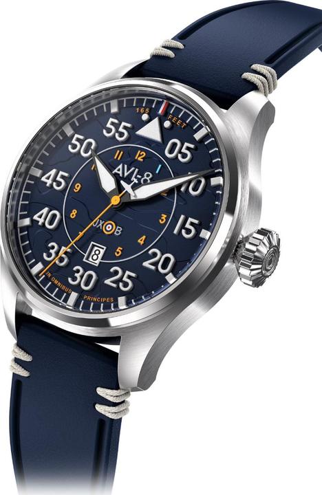 Immagine prodotto AVI-8 AV-4097-02 Pilot Hawker Hurricane Automatico 46mm 5ATM (Orologio da polso analogico, 46 mm)