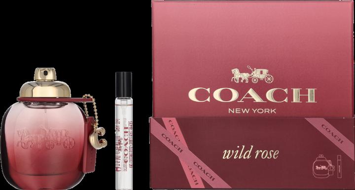 Actual product image Coach Wild Rose Gift Set Eau De Parfum 50ml Travel Spray 7.5ml (Eau de parfum, 57.50 ml)