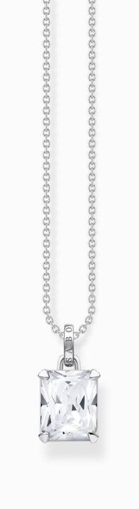 Image du produit Thomas Sabo Chaîne pierre blanche (Argent 925, 40 - 45 cm)