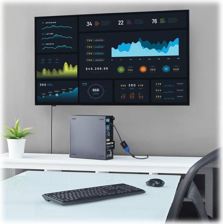 Produktbild StarTech DP zu (VGA, 23 cm)