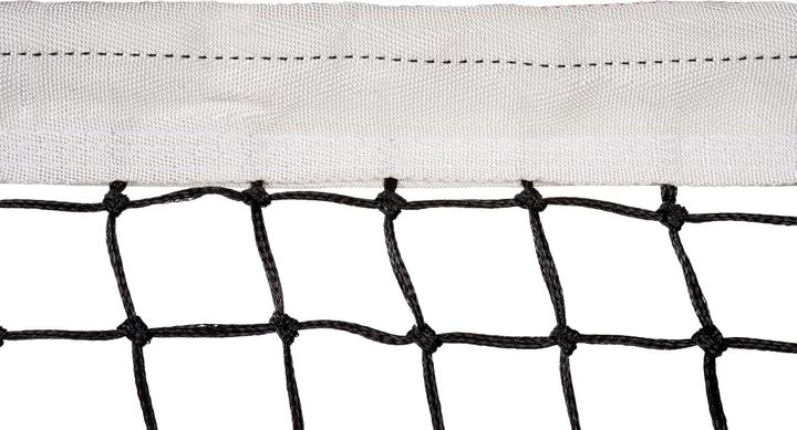 Actual product image Court Royal Tennis net single, with tensioning rope at the bottom