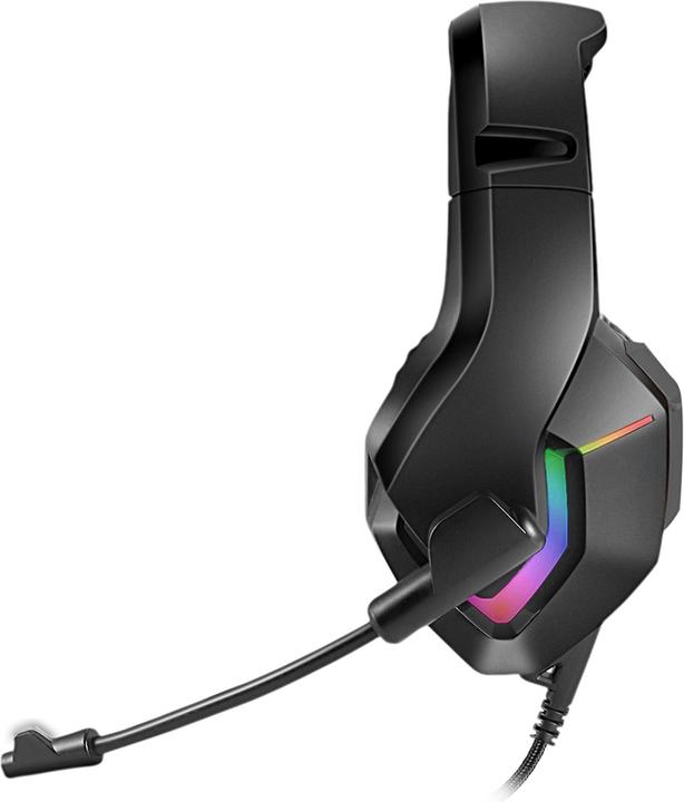 Produktbild Varr Pro Gaming Headset with RGB Backlight, Highly Sensitive Microphone (.) Boom, Noise Cancelling (Kabelgebunden)