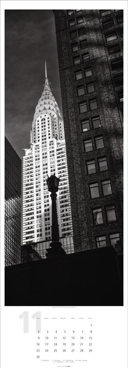Actual product image New York XXL Kalender 2026 (34 x 98 cm, German)
