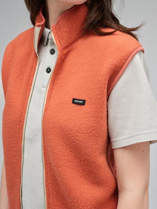 Actual product image Mover Plastic Free Sportswear Merino Fleece Vest (XS)