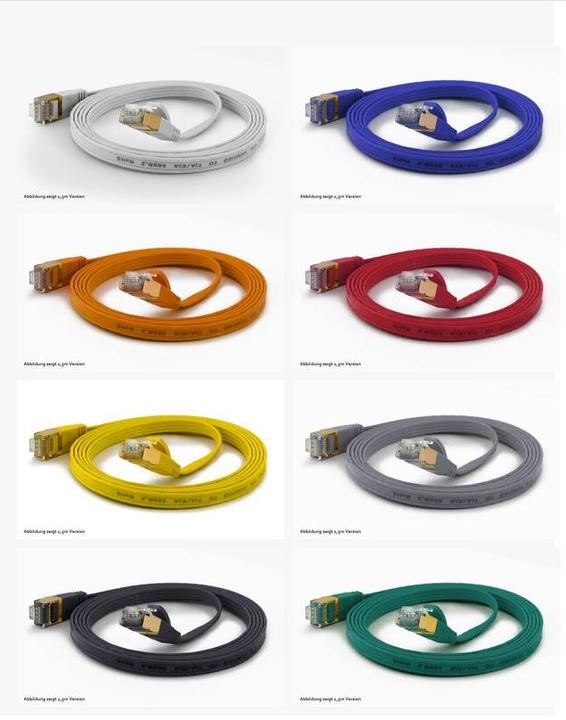 Immagine prodotto Wantec Cavo di rete (F/UTP, CAT6a, 0.10 m)
