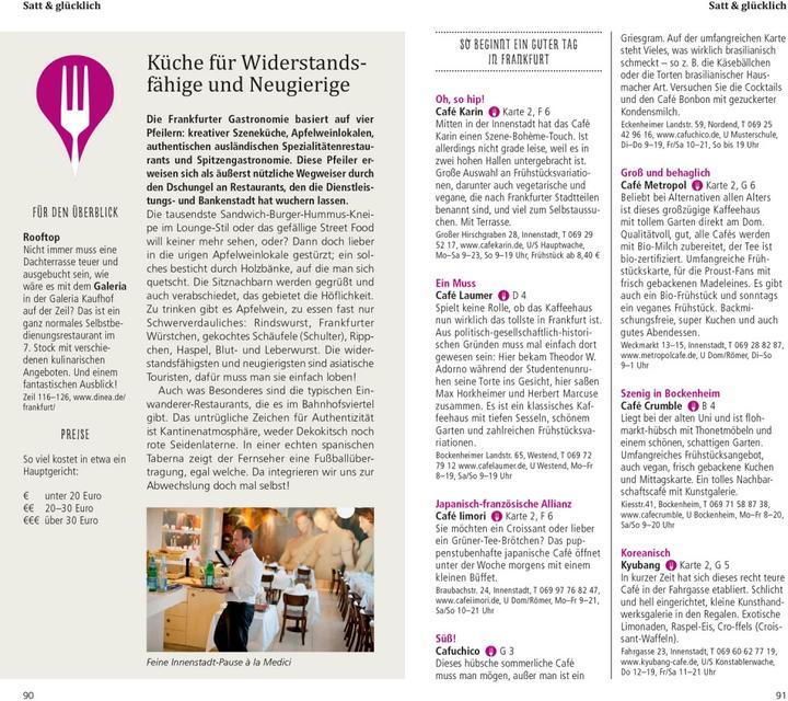 Produktbild direkt Reiseführer Frankfurt (Deutsch, Susanne Asal, 2023)
