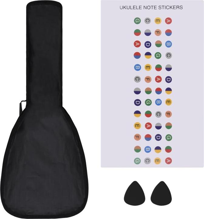Image du produit VidaXL Ensemble de ukulélés soprano avec étui pour enfants 21 (Soprano, Soprano)