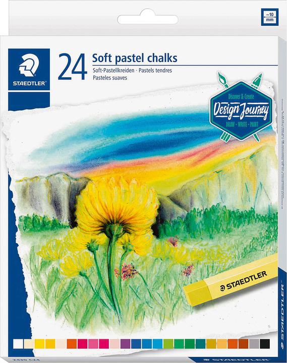 Immagine prodotto Staedtler Pastelli morbidi karat in 24 colori (Multicolore, 24 x)