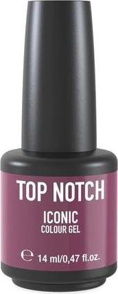 Actual product image Mesauda Top Notch Iconic 235 Obstinate Semi-Permanent Nail Polish 14ml (235 Obstinate, Top coat)