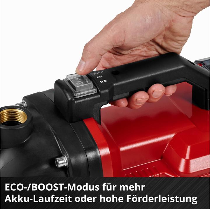 Actual product image Einhell AQUINNA 36/30 Set Akku-Gartenpumpe 3000 l/h 26 m (Garden pump)