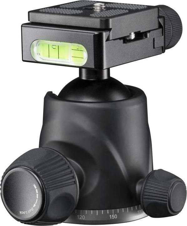 Produktbild mantona DSLM Travel Evolution Max 255 Reisestativ schwarz/grau (Kunststoff, Metall, Schaumstoff)