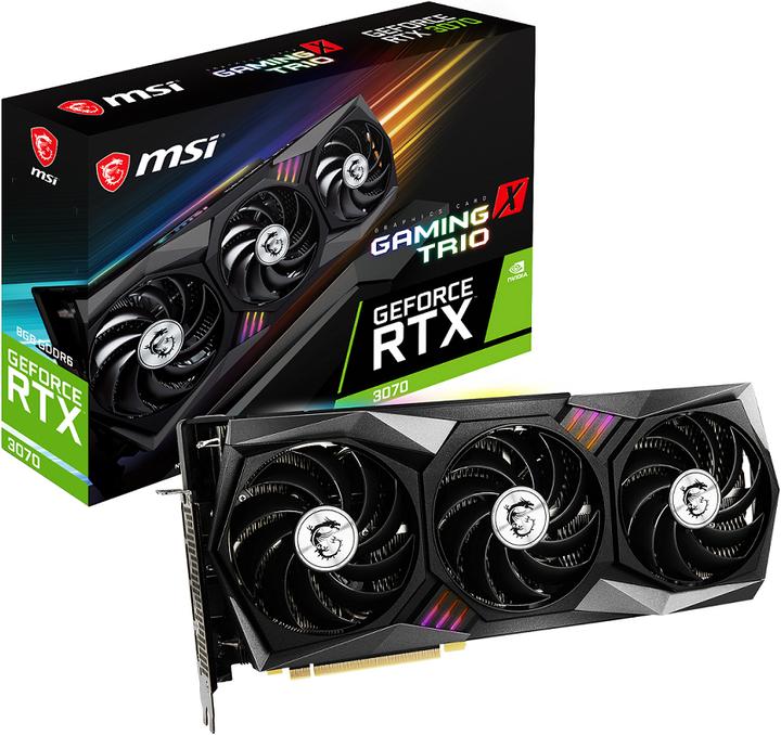 Produktbild MSI GeForce RTX 3070 GAMING X TRIO (8 GB)