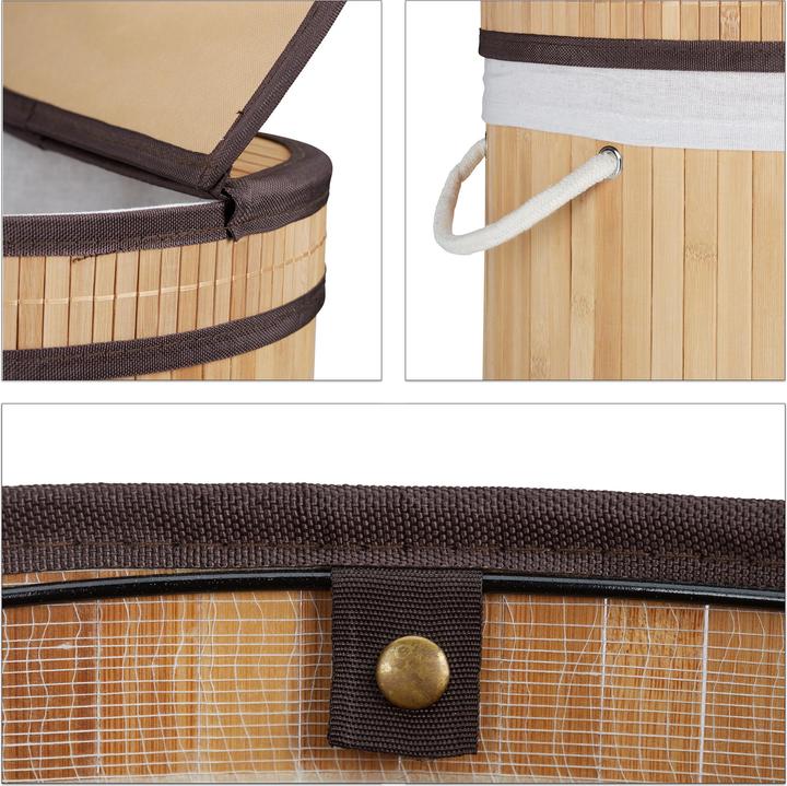 Produktbild Relaxdays Wäschekorb (65 l)