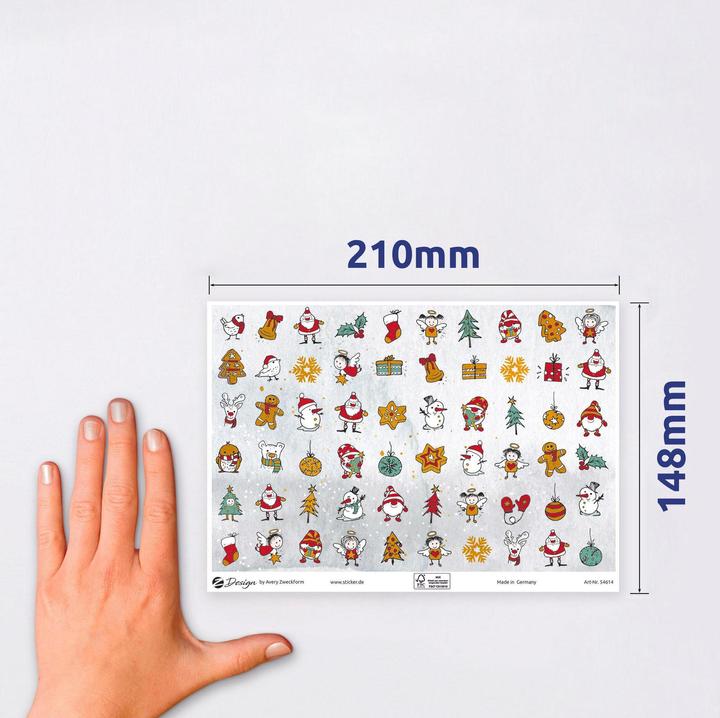 Produktbild Avery Weihnachtssticker