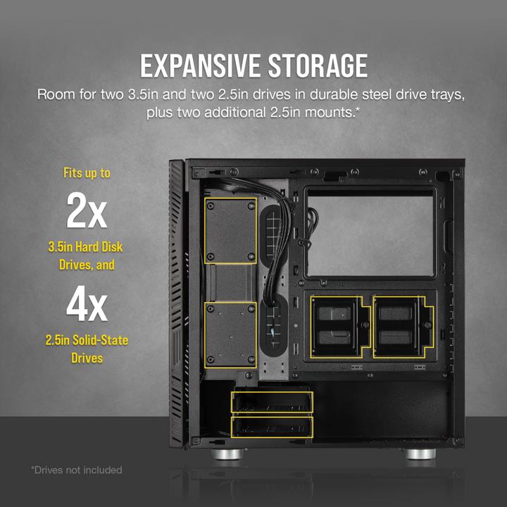 Image du produit Corsair Airflow 275R (ATX, mATX, Mini-ITX)