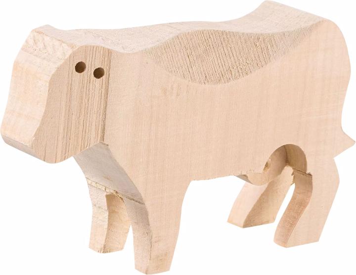 Image du produit Naturzone Set de sculpture sur bois VACHE (6 cm)