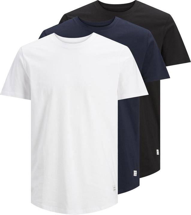 Jack & Jones 3er-Pack Basic T-Shirt (XS)