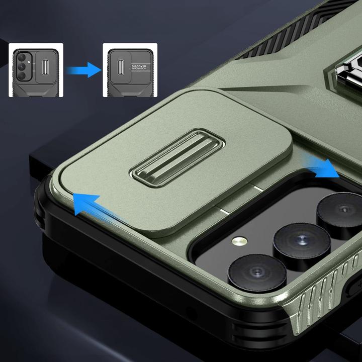 Actual product image Cover-Discount Galaxy A35 - Armor Case with kickstand (Samsung Galaxy A35)