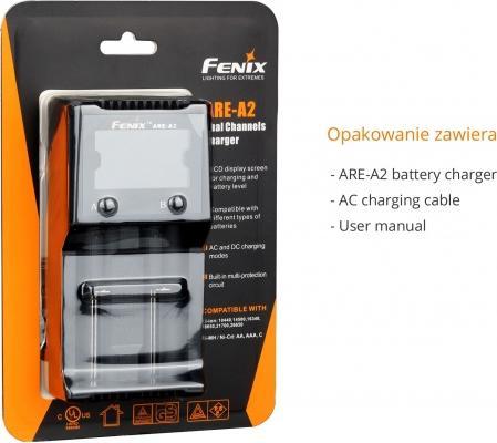 Image du produit Fenix Chargeur ARE-A2 (1 pcs, AA, AAA, Batterie)