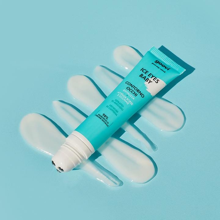 Immagine prodotto Goovi ICE EYES BABY crema occhi contro borse e occhiaie 15 ml (Crema, 15 ml)