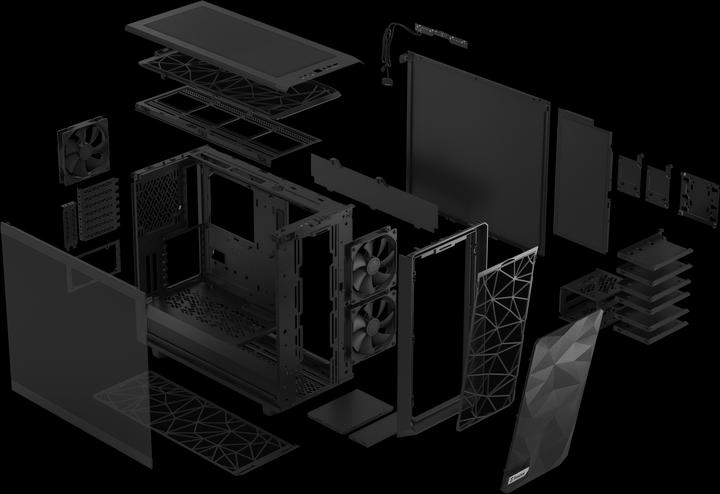 Produktbild Fractal Meshify 2 Black TG Dark (ATX)