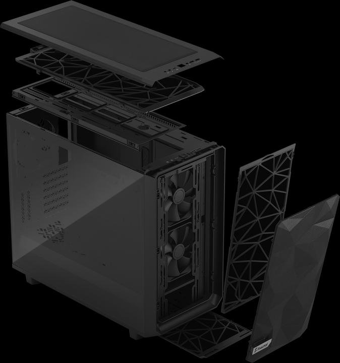 Produktbild Fractal Meshify 2 Black TG Light (ATX)