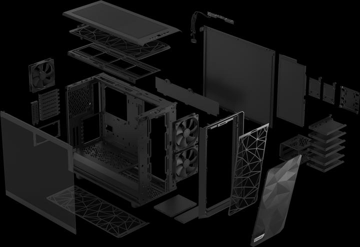 Produktbild Fractal Meshify 2 Black TG Light (ATX)