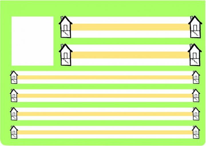Actual product image Oxford Writing notebook A4 landscape (A4, Soft cover)