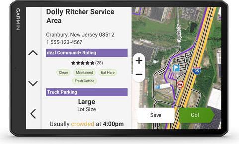 Actual product image Garmin Decl LGV720 (6.95")