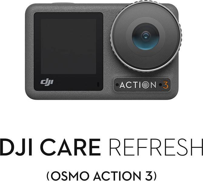 DJI Cura Aggiorna Osmo Action 3 - kod elektroniczny (12 mesi, Garanzia postale)