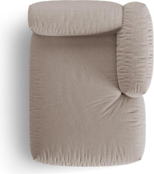 Image du produit Micadoni Chaise longue modulable droite, "Martina", 1 Place, 176x123x75 Fabriqué en Europe (Chaise longue)