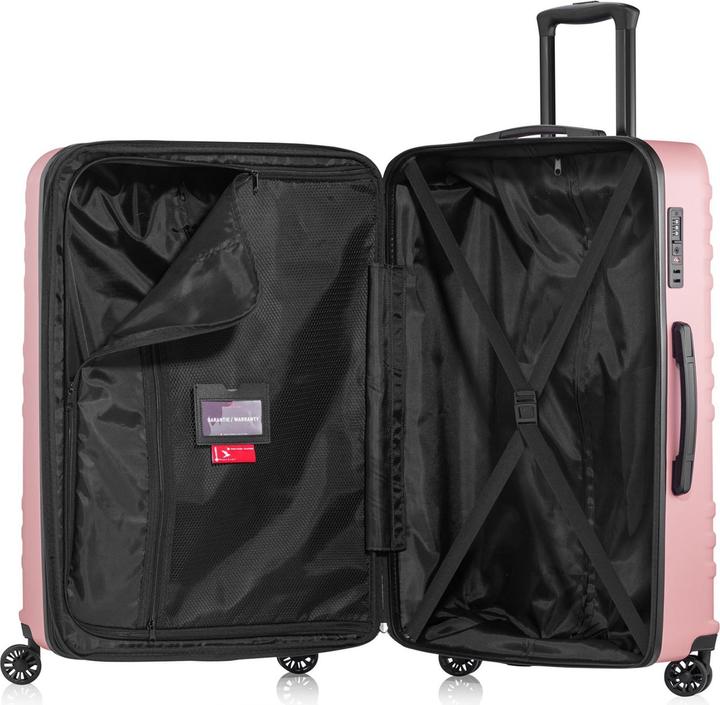 Actual product image Pack Easy Mena,, Trolley-Koffer L, rosa (118 l, L (90 - 115l))
