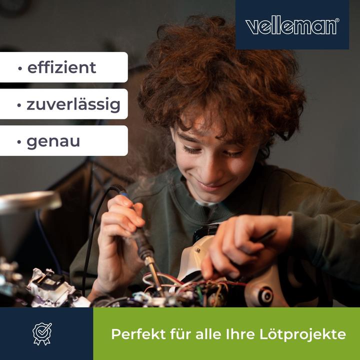 Produktbild Velleman Lötstation mit LCD und keramischem Heizkörper
