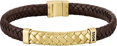 Image du produit Hugo Boss Elegant Leather Bracelet For Men Tailored 1580675 (19 cm)